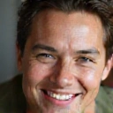 Smiling person, looking healthy and happy