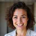 Smiling person, looking healthy and happy